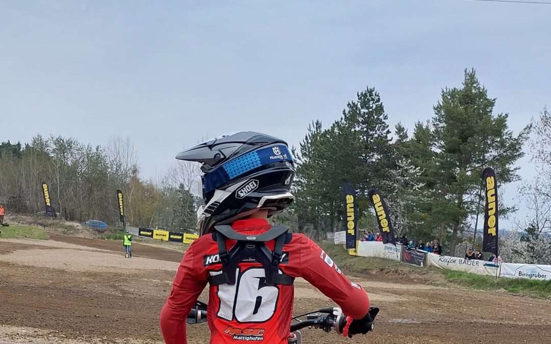 Henrik am Start beim Auer Cup und Motocross OÖ Cup