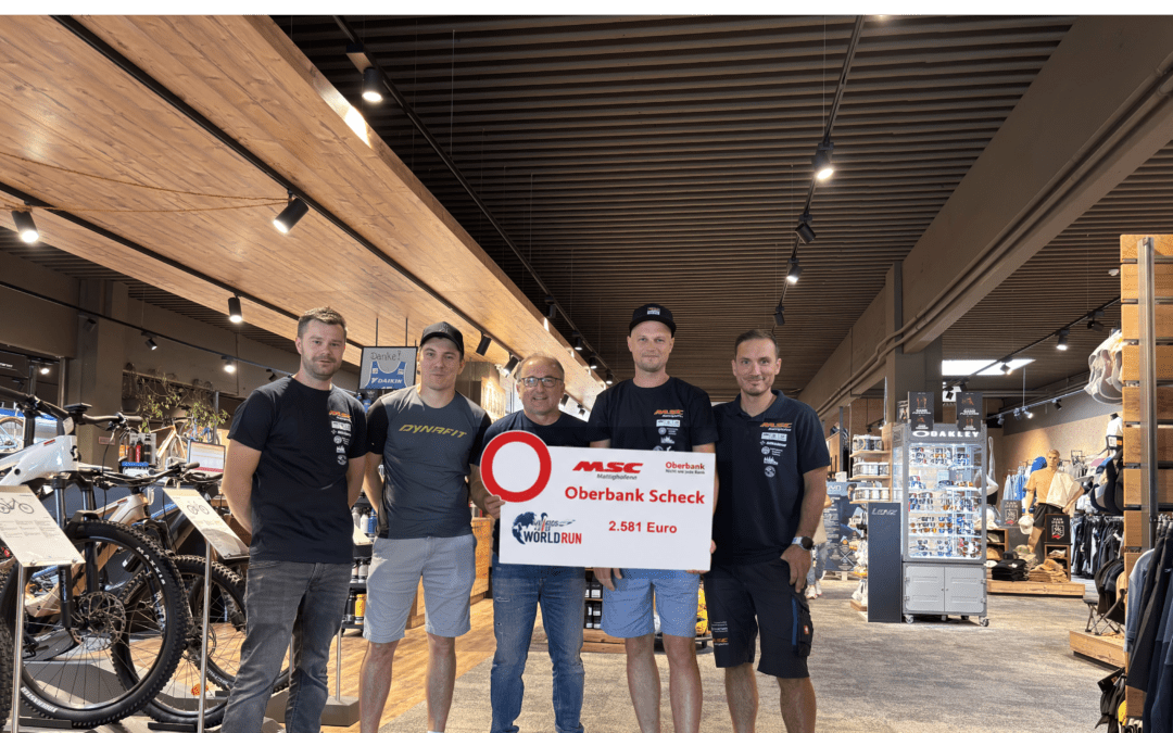MSC Mattighofen spendet an WINGS FOR LIFE